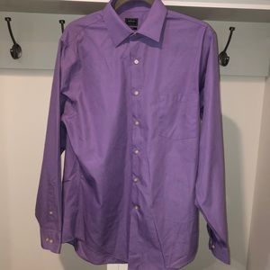 Arrow purple button down size 16 34/35